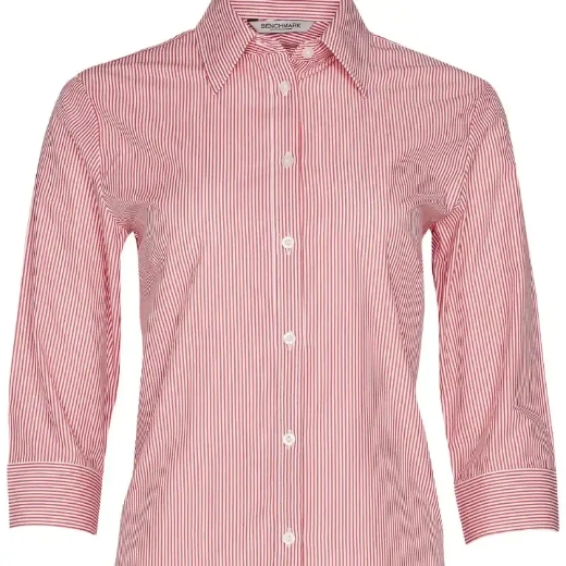 Picture of Winning Spirit, Ladies Balance Stripe 3/4 Sleeve Shirt